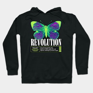 Revolution Butterfly Revolt Rebel Hoodie